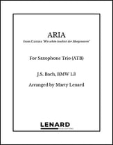 Aria: from Cantata 